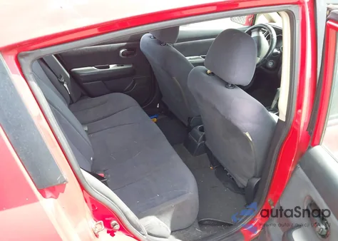 2007 Nissan Versa 1.8S из США, поврежденный, VIN 3N1BC13E07L394824